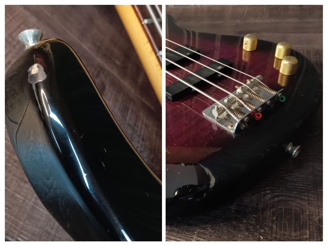 FERNANDES FRB-40 PJ フェルナンデス パープル 紫 ベース