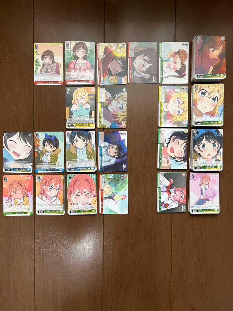 彼女お借りします ヴァイスシュヴァルツ トレーディングカード U以下 300枚