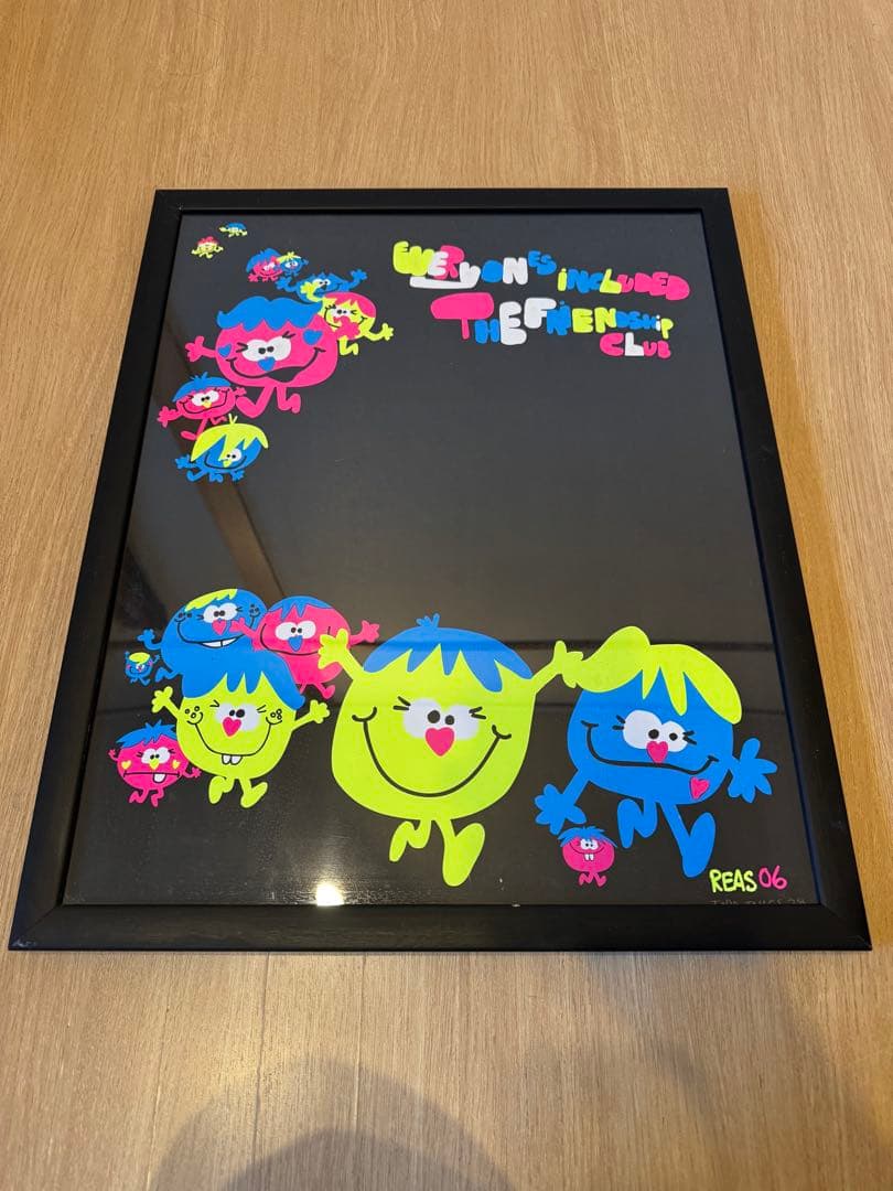REAS（Todd James）Friendship Club シルクスクリーン