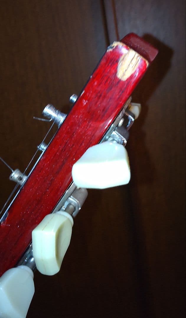 レスポール バーナー浮造WAXフィニッシュ