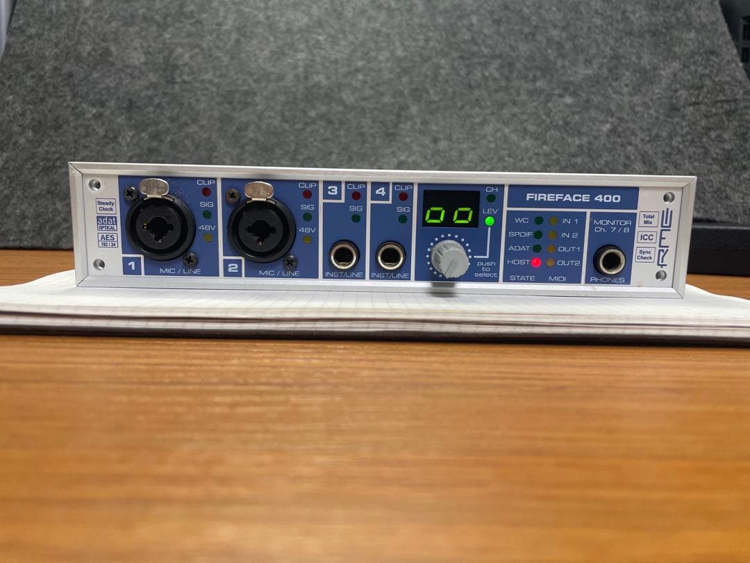 RME Fireface 400 通電確認済み 本体のみ