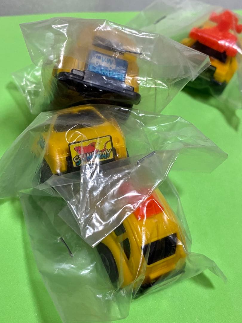 チョロQ、5台セット・黄色