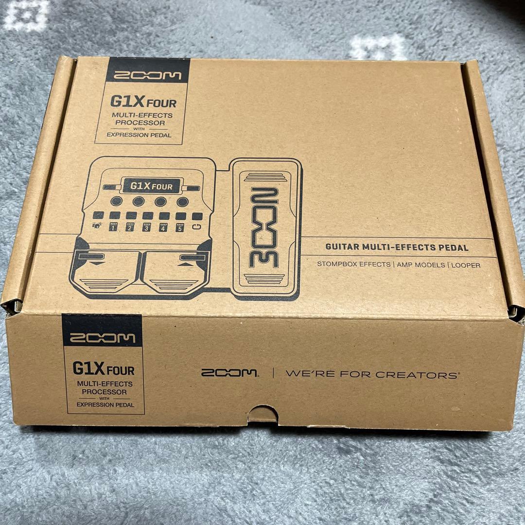 ZOOM G1X FOUR マルチエフェクター　アダプター付き