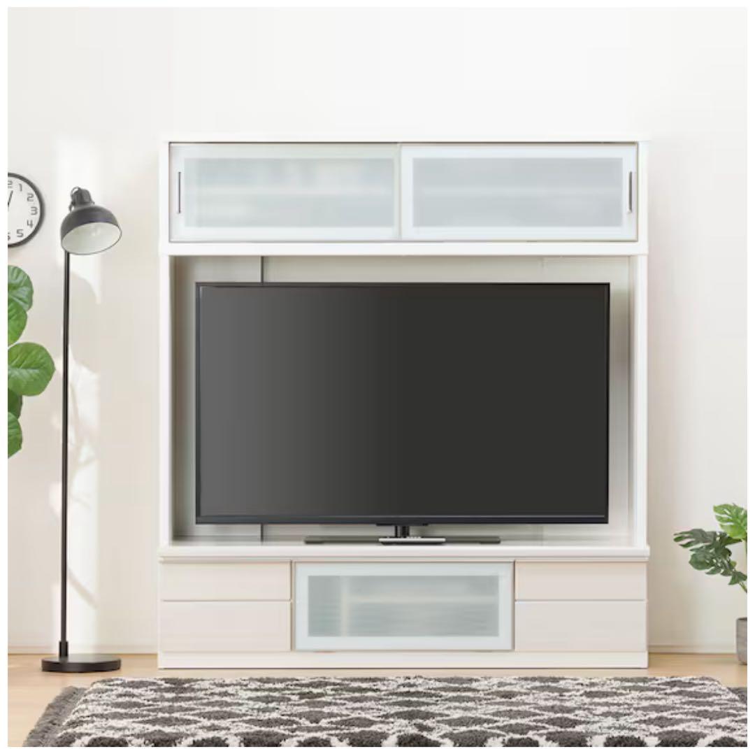 【送料込み！美品完成品】ニトリ テレビボード テレビ台 ポスティアN ホワイト