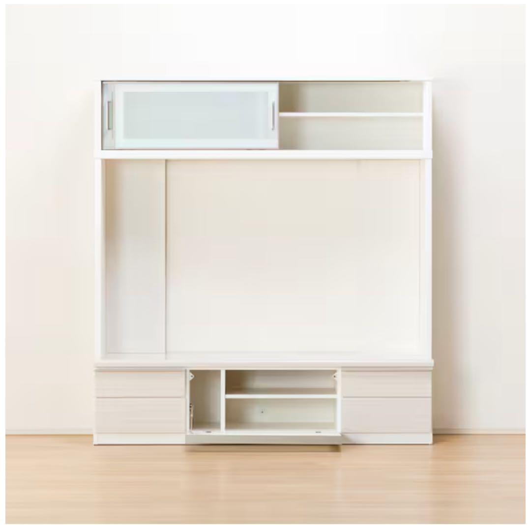 【送料込み！美品完成品】ニトリ テレビボード テレビ台 ポスティアN ホワイト