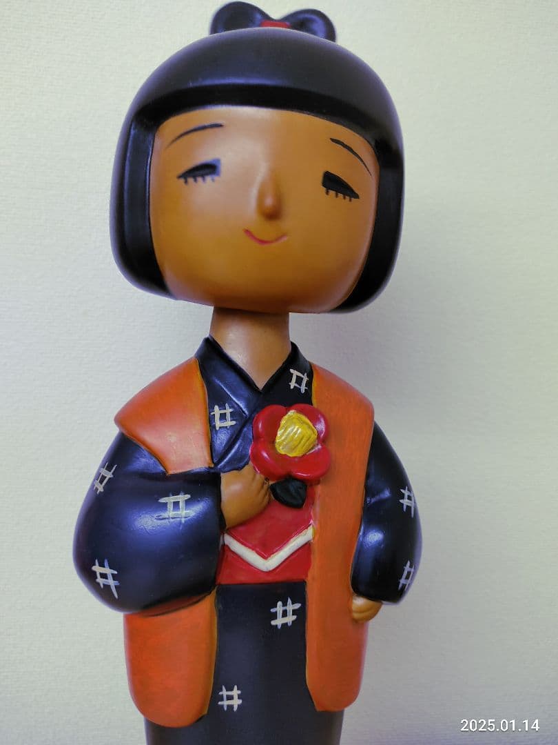 昭和レトロ 週刊新潮 夕焼けちゃん カウンター用 首振りソフビ 谷内六郎