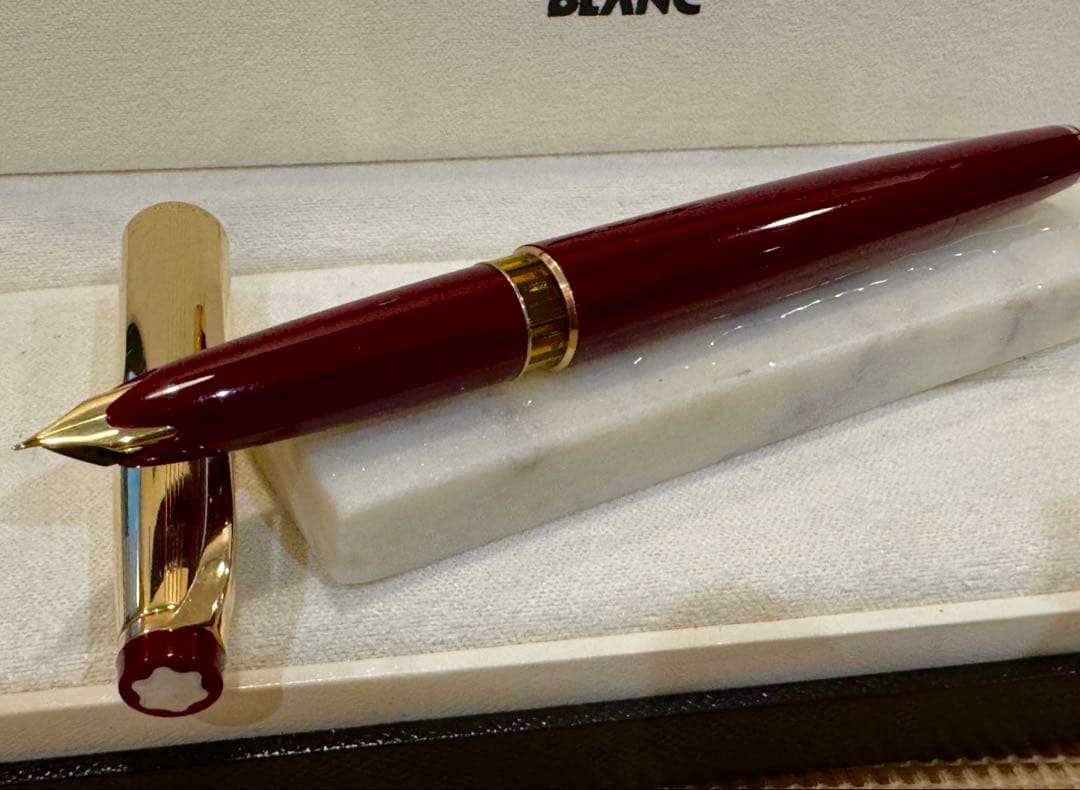 【極美品・激レア】モンブラン No74 1960年代 ビンテージ万年筆　ボルドー
