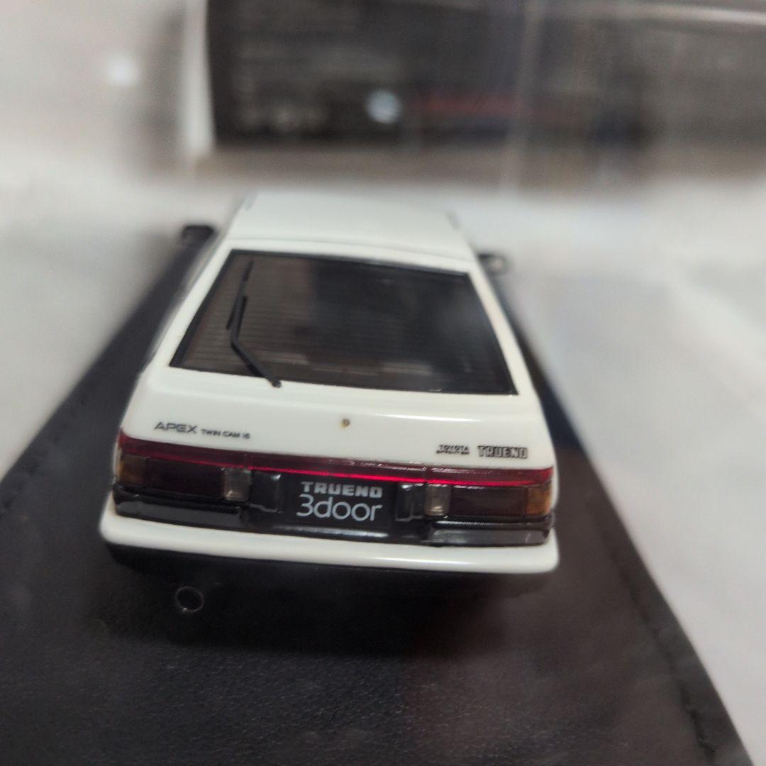 イグニッションモデル 1/43 AE86トレノ カーボンボンネット