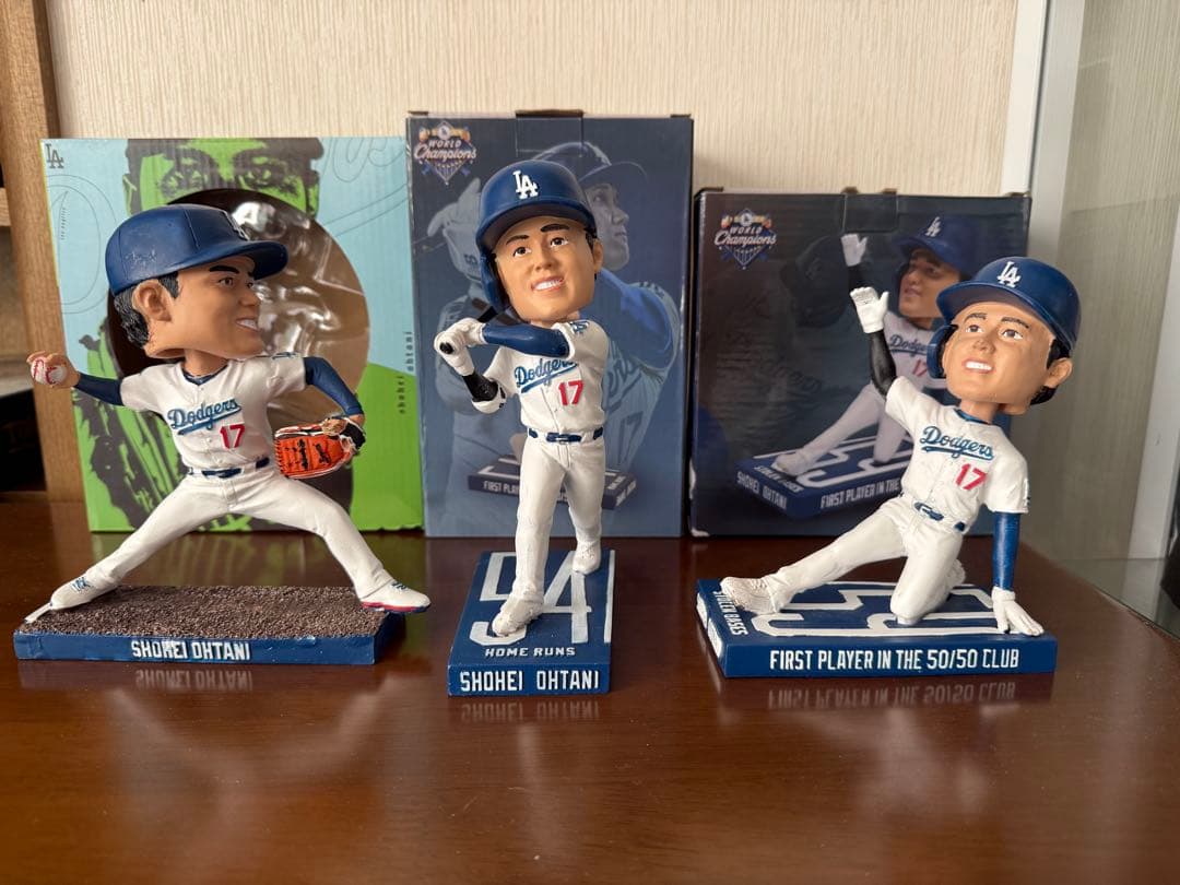 大谷翔平　非売品　ボブルヘッドセット