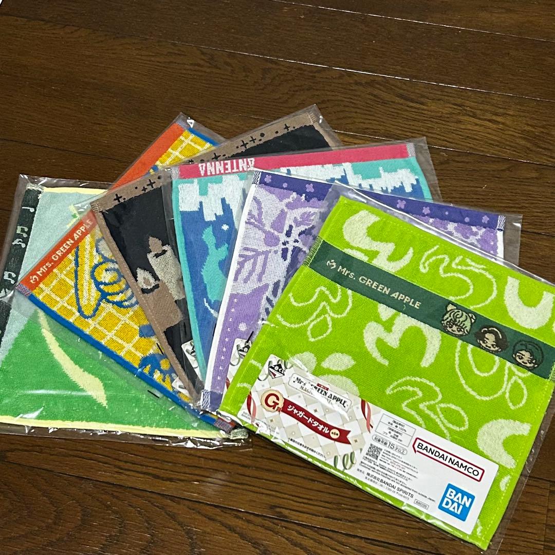 【新品・未使用】Mrs.GREEN APPLEのストールとジャガードタオルセット