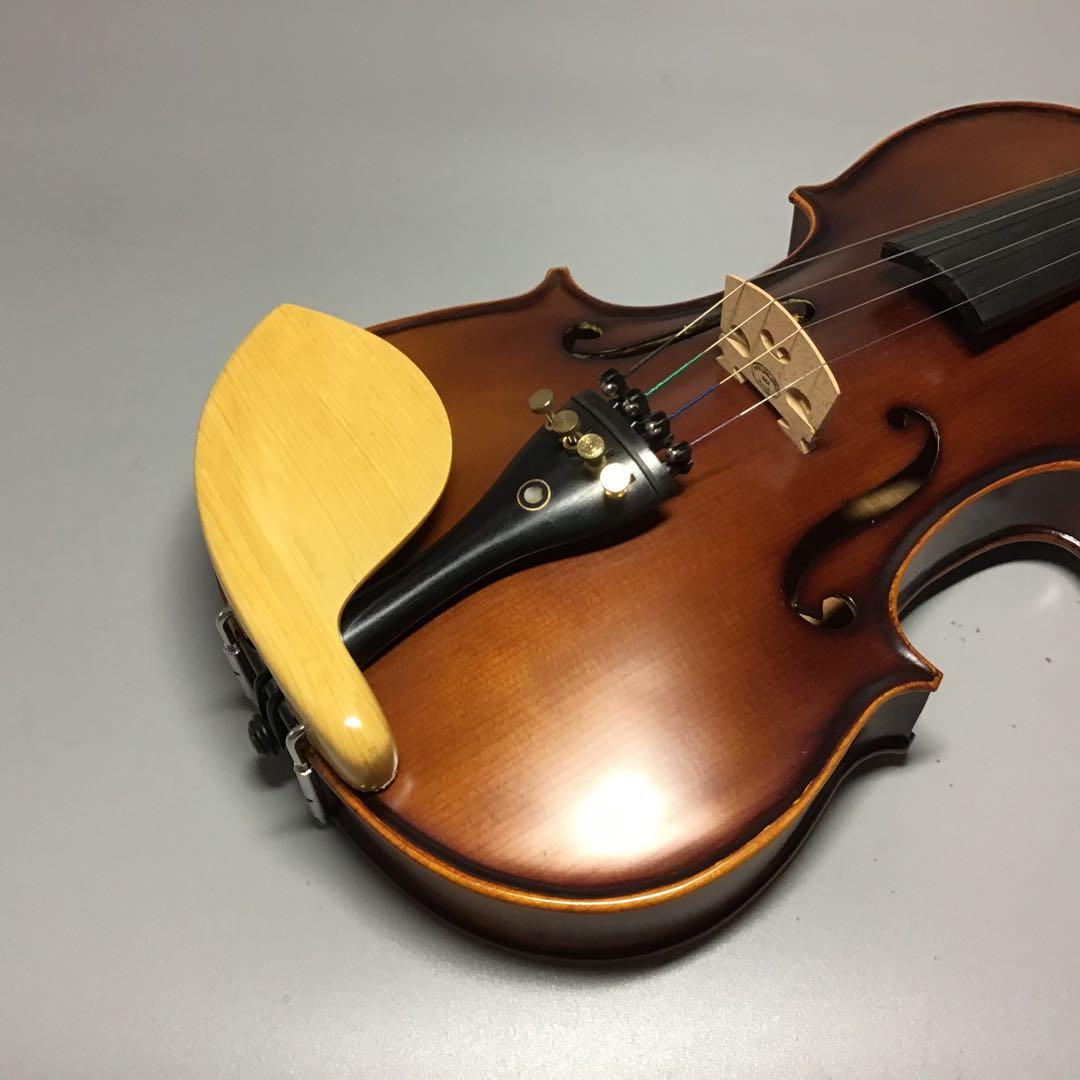 御蔵島　本柘植　ボックス　ガルネリ型　バイオリン顎当て