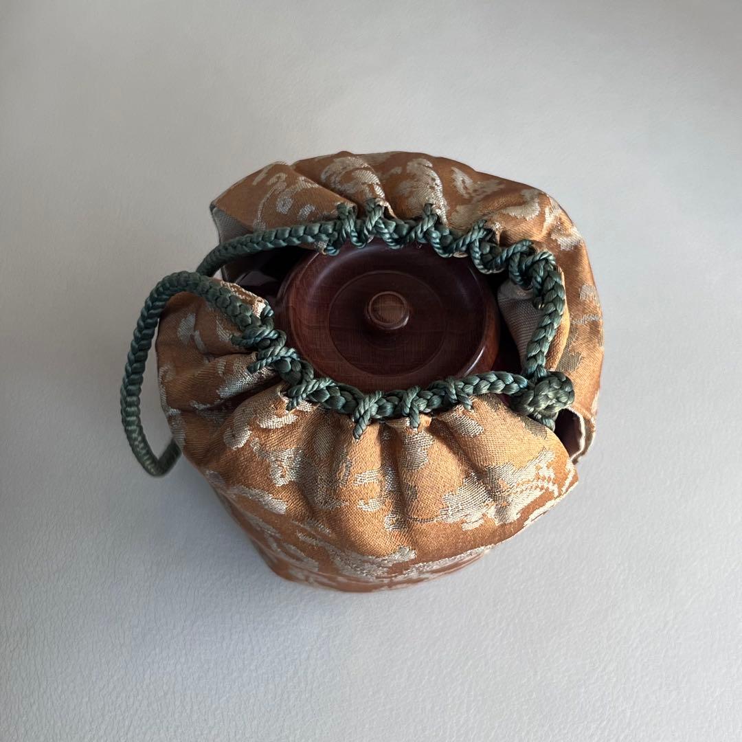 阿古陀茶器 中村宗哲作 棗 漆器 漆芸 茶器 茶入 美品 茶道具 塗師 袱紗付