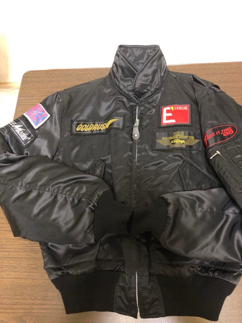 ★希少　矢沢永吉　当時物　フライトジャケット　MA-1 限定300枚