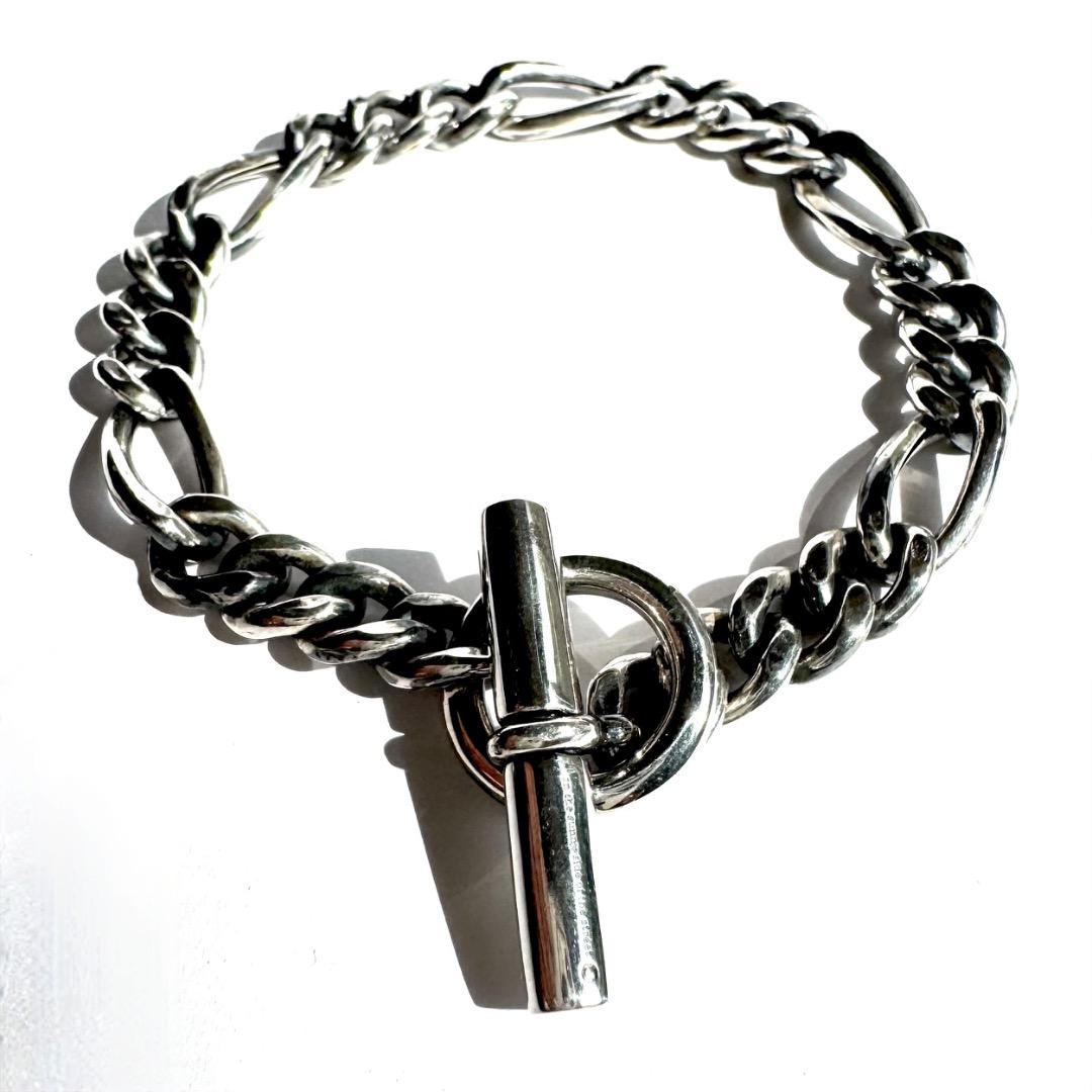 アクセサリー Silver925 Hollow C.Figaro Chain Bracelet