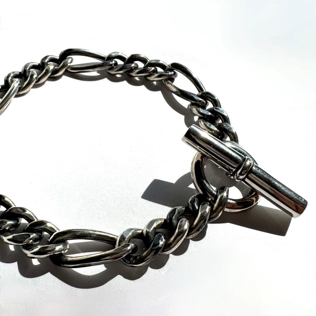アクセサリー Silver925 Hollow C.Figaro Chain Bracelet