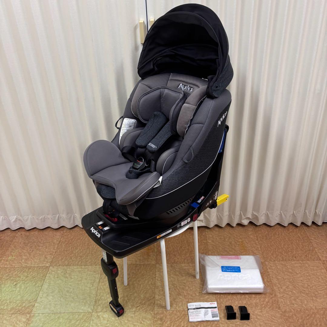 クリーニング済　☆綺麗☆　アップリカ　クルリラ　プレミアム　ISOFIX　完品