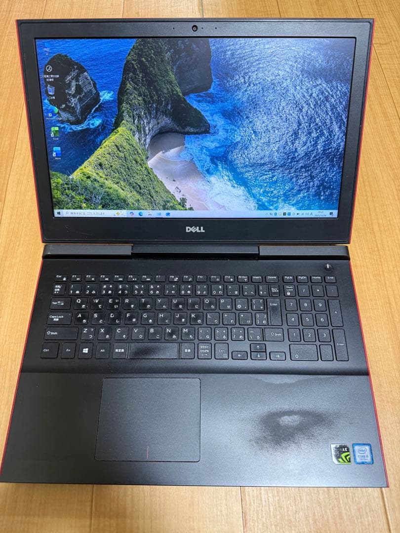 Dell ゲーミングノート P65F i5 7300HQ GTX1050ti