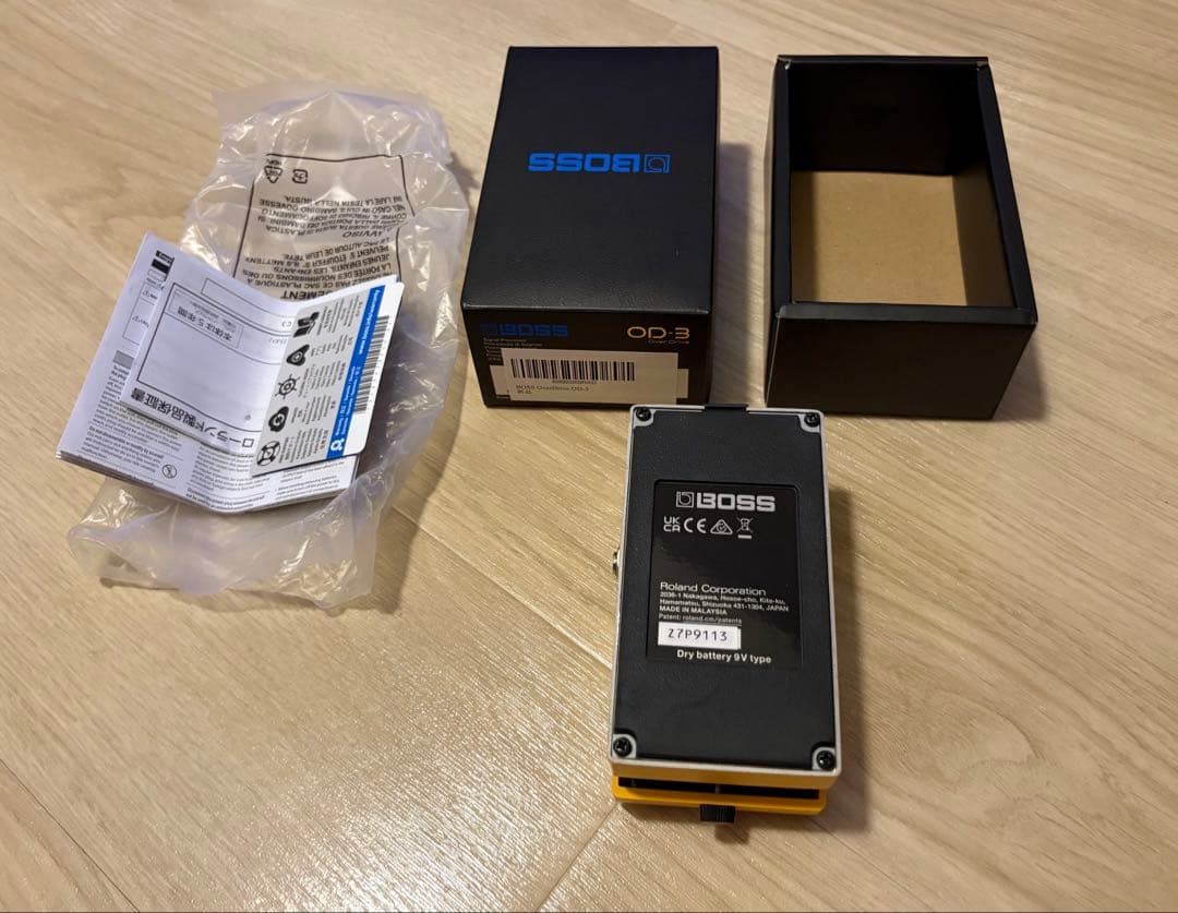 BOSS OD-3 オーバードライブ（新品）