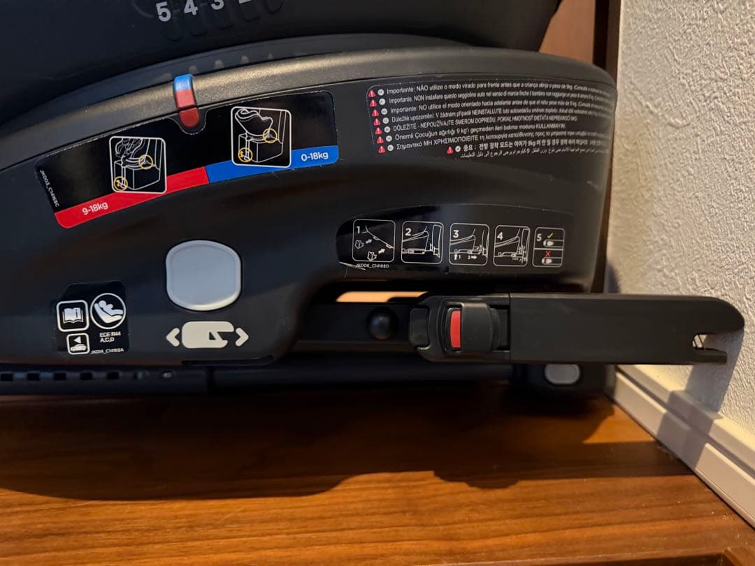 【中古】Joie ブラック チャイルドシート