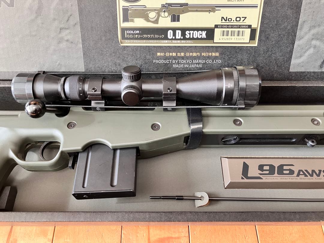 L96 AWS ボルトアクションエアライフル O.D.ストック