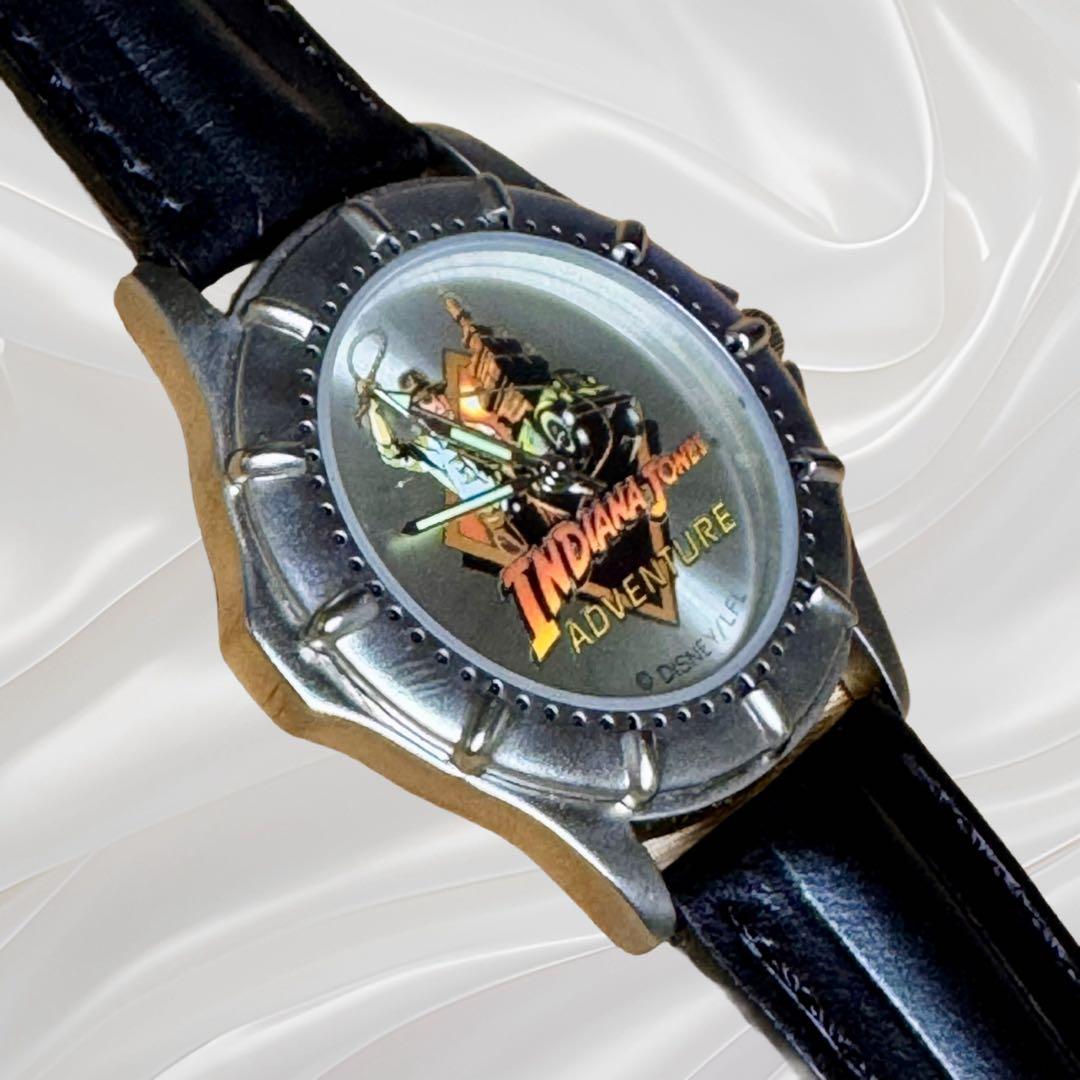 ✨希少・未使用✨ ディズニー・インディアナ・ジョーンズ 非売品腕時計