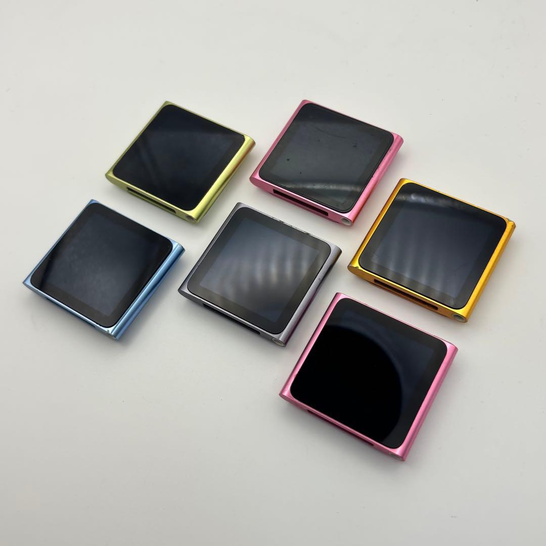 通電確認済み Apple iPod nano アップル 第6世代 6th