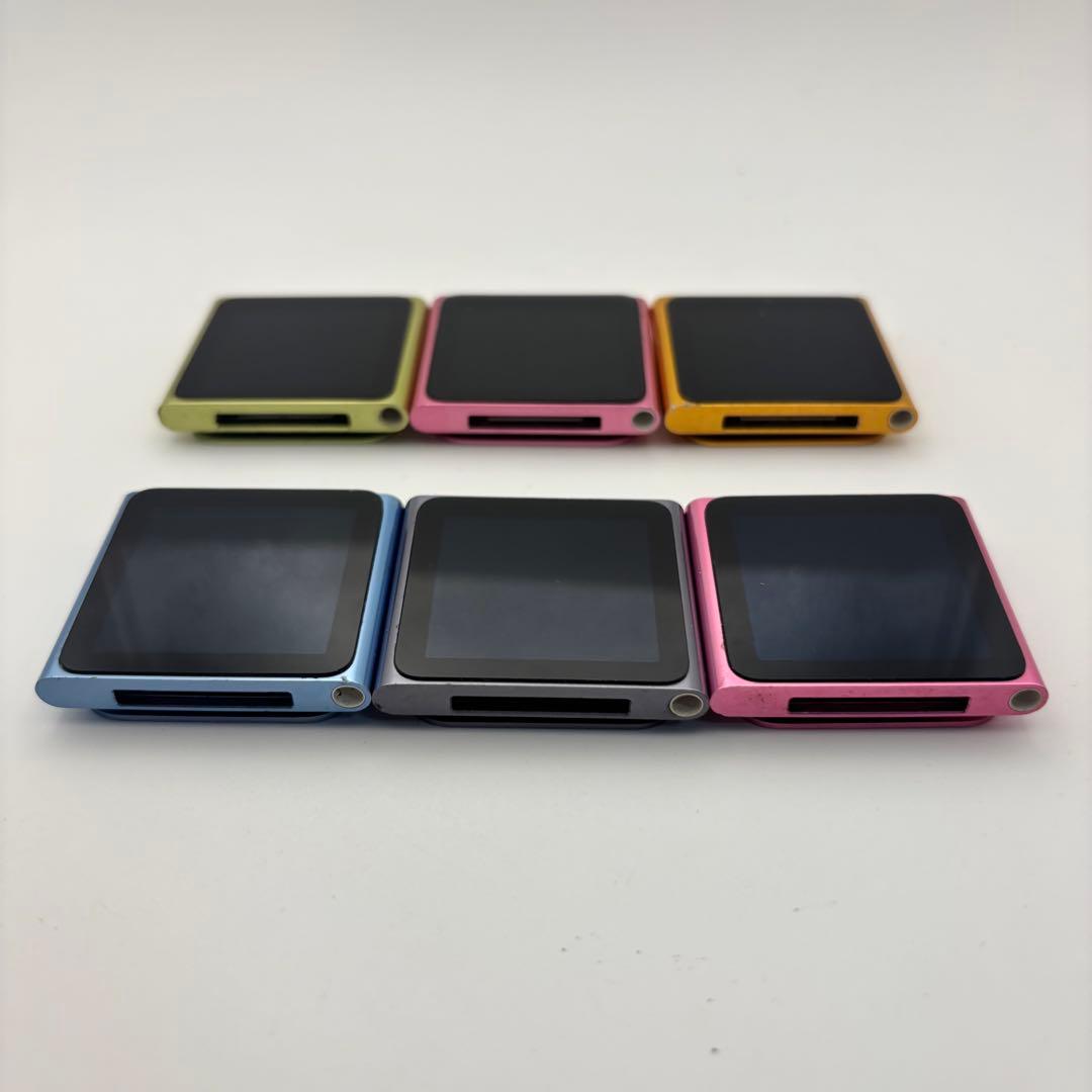 通電確認済み Apple iPod nano アップル 第6世代 6th