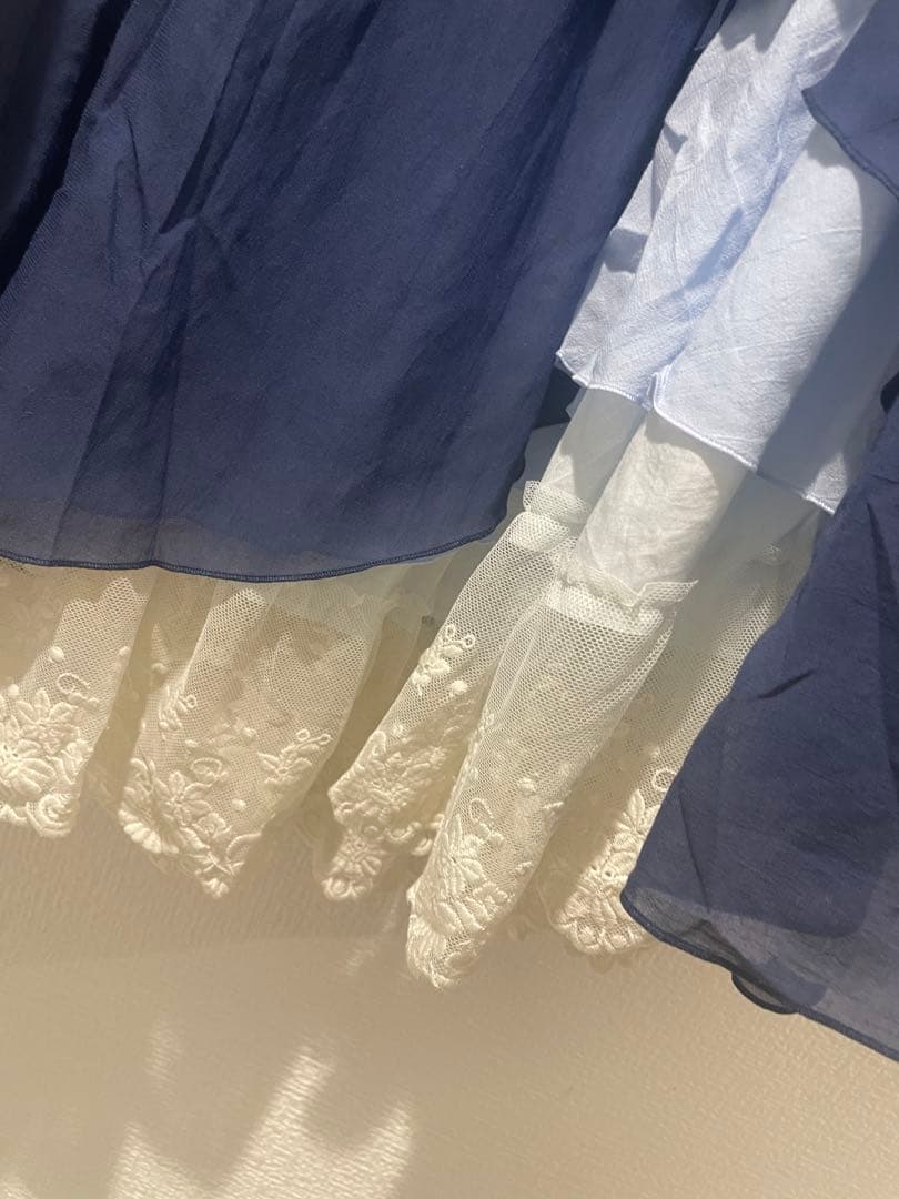 【美品】PINK HOUSE 膝下スカート【7/20まで】