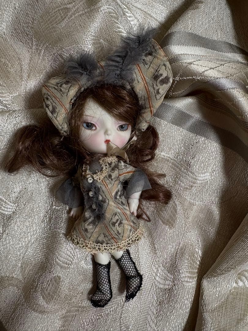 大人気　人形作家様　てらおなみ様　ビスクドール　アンティーク検索ブライス