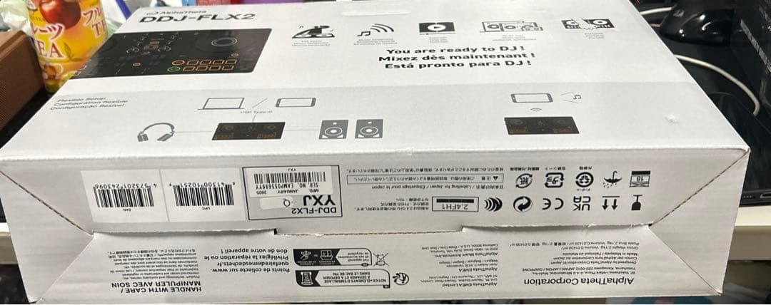 新品AlphaThetaコンパクト 2ch DJコントローラー DDJ-FLX2