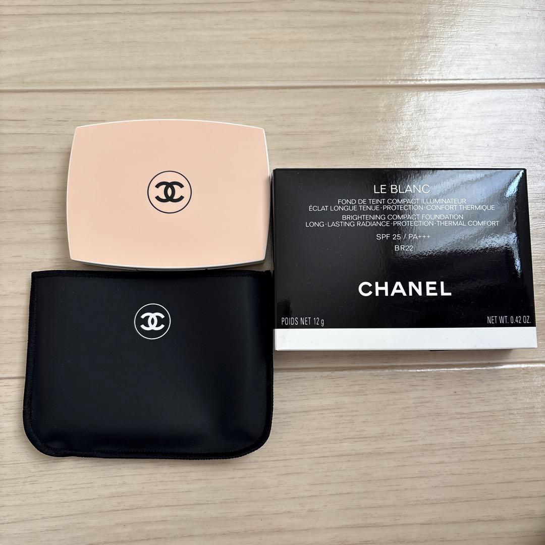 CHANEL LE BLANC パウダーファンデーション BR22