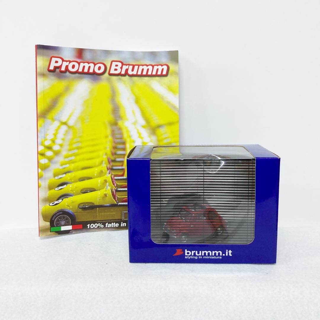 【希少・ミニカーカタログ付き】brumm製　フィアット500D　FIAT500D