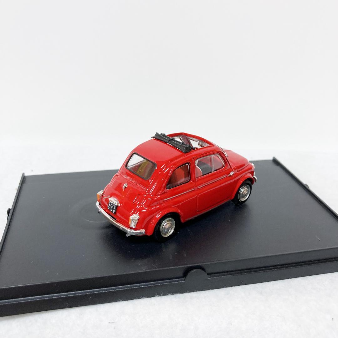 【希少・ミニカーカタログ付き】brumm製　フィアット500D　FIAT500D