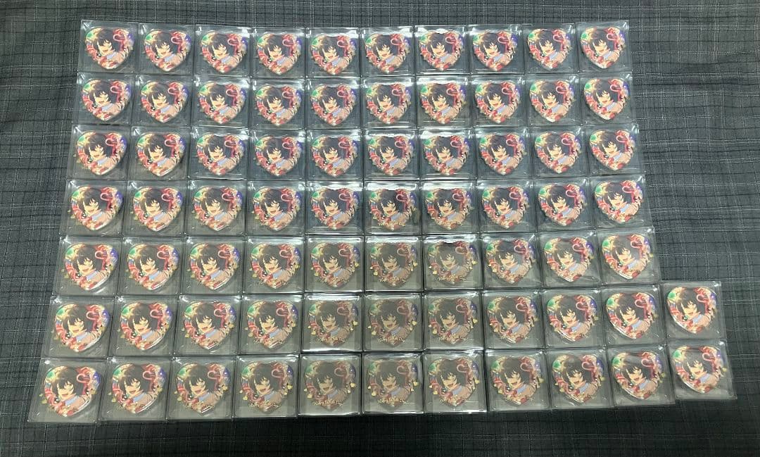 あんスタ 朔間凛月 ホワイトデー 缶バッジ ハート缶バッジ 72点セット