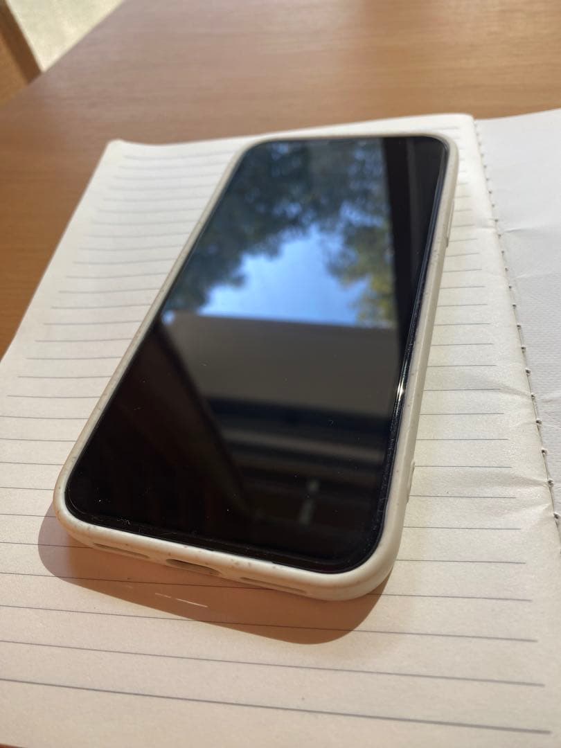 iPhone ホワイト ケース付き