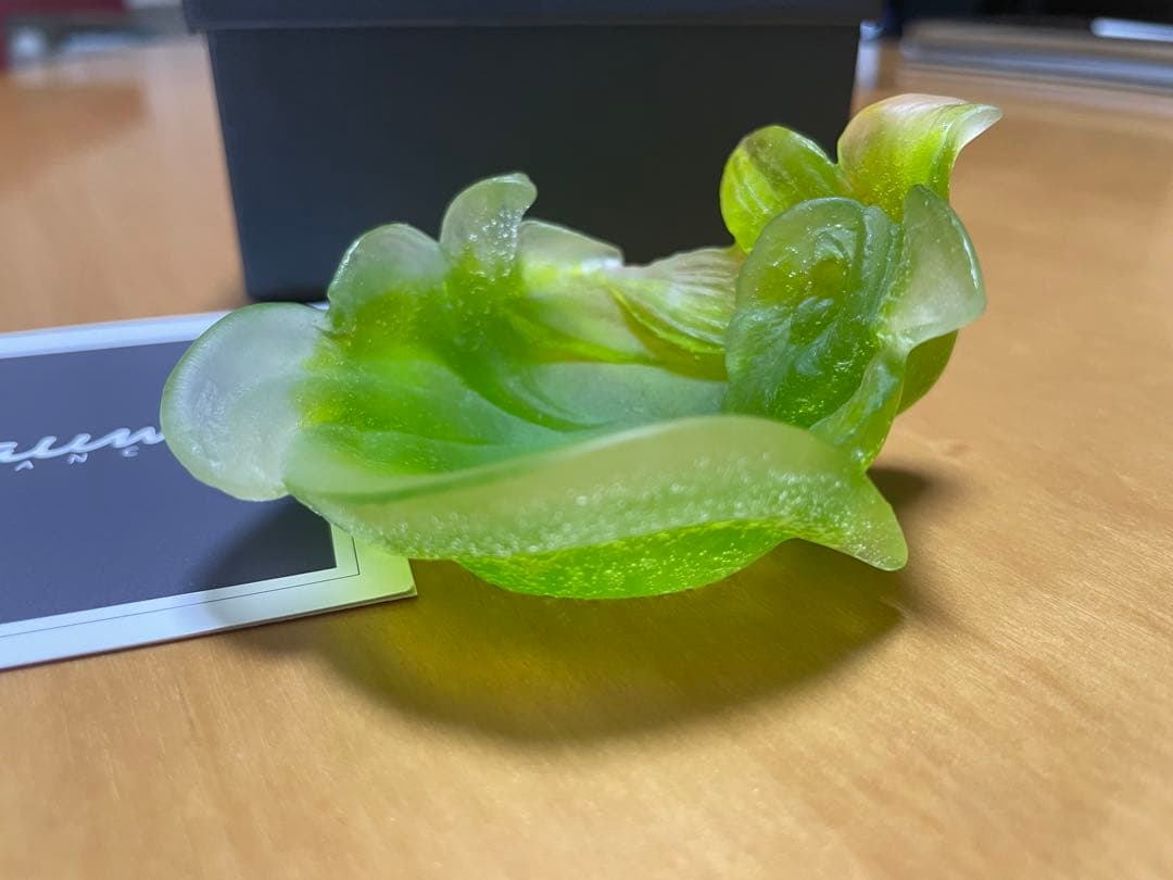 Daum ドーム パートフォヴェール ガラス クリスタル