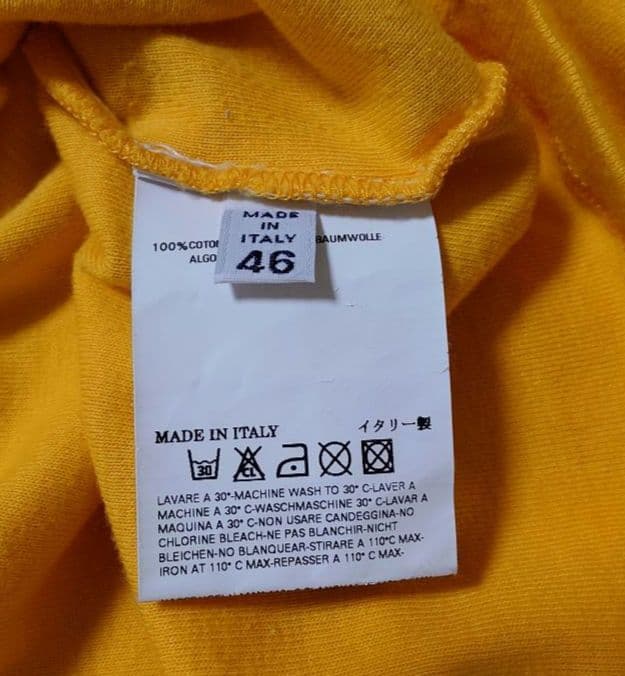 Martin Margiela 裏プリントTシャツ 00s