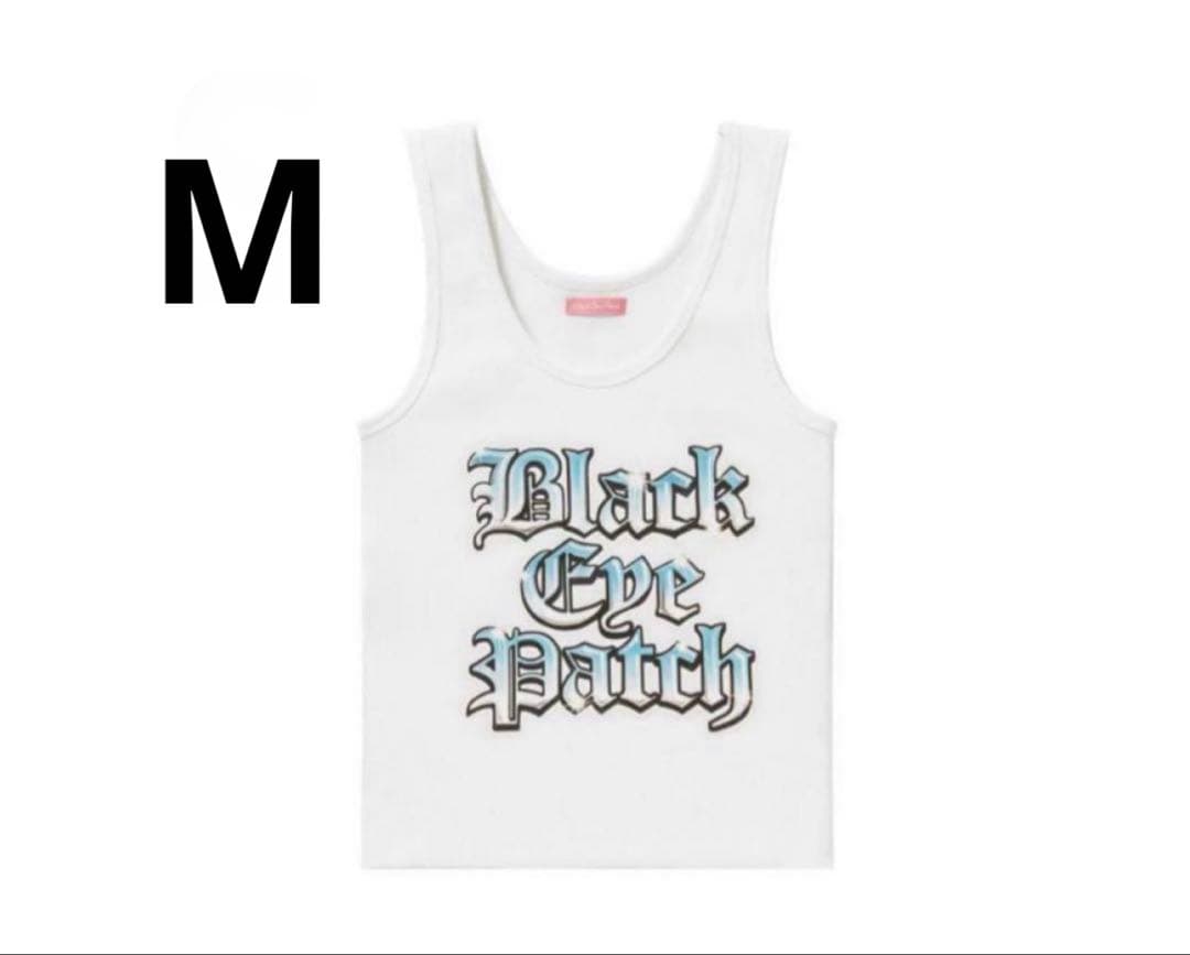 トップス BLACK EYE PATCH BLACKLETTER AIRBRUSH