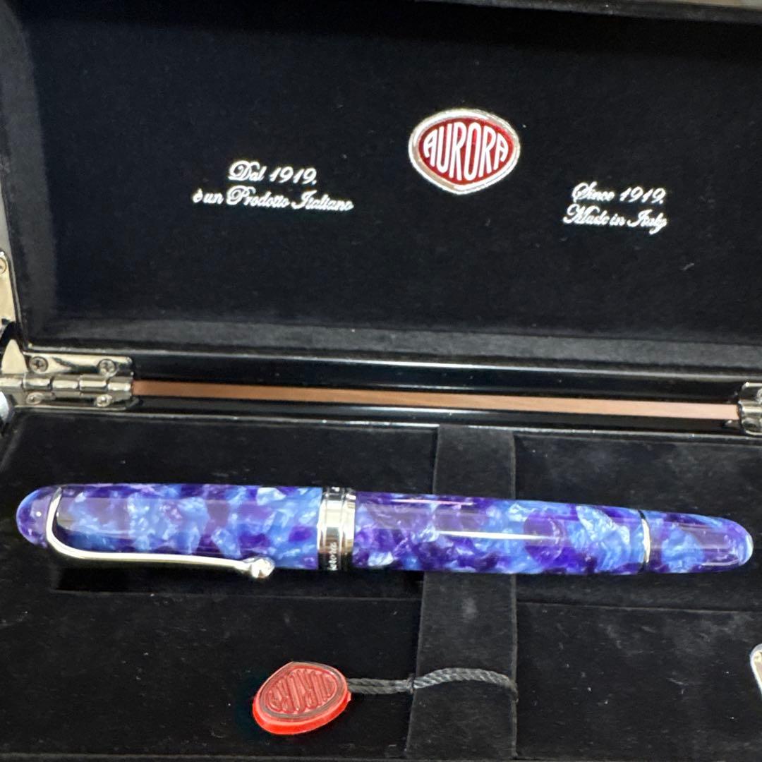 アウロラ 高級万年筆 バイアディナポリ F