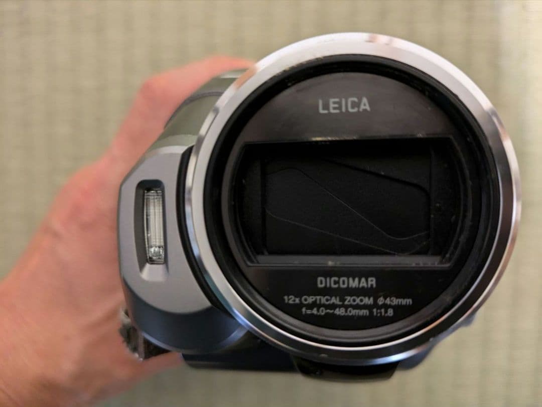 パナソニック　デジタルビデオカメラ　HDC-DX1-S　付属品付き