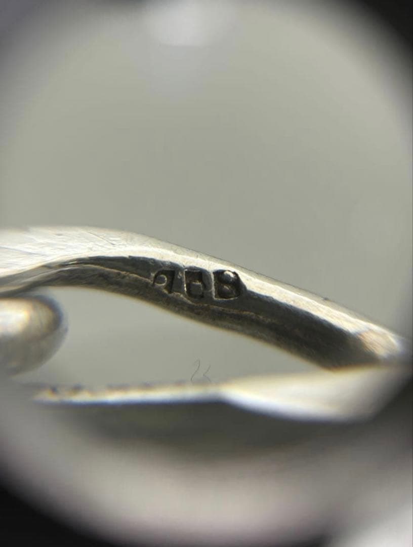 ヴィンテージ　メキシカンジュエリー　フィガロチェーン　ブレスレット　33g