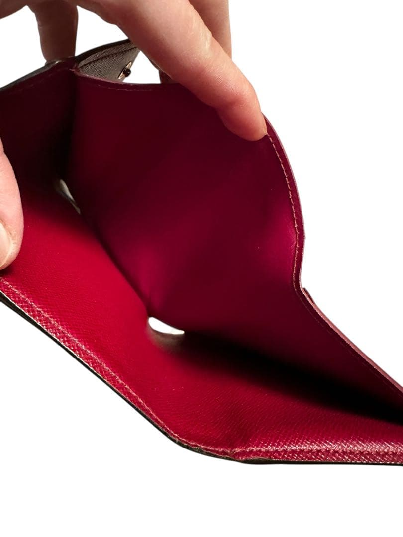 か*ん様 Louis Vuitton 三つ折り財布 ブラウン