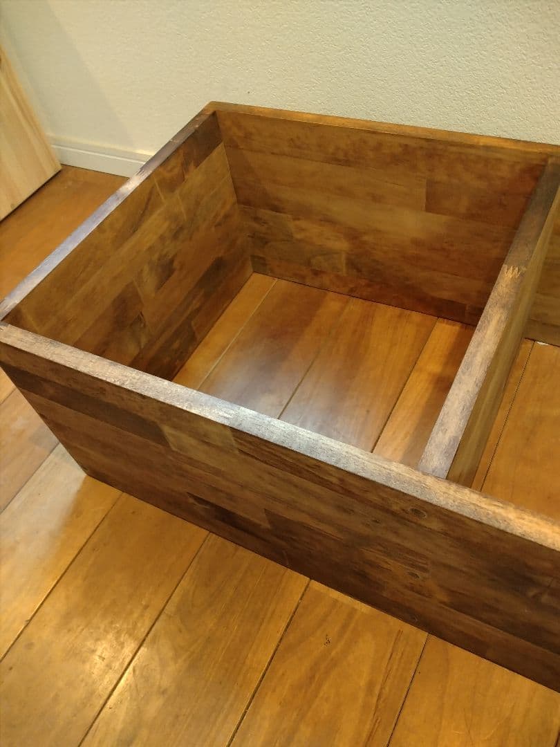 木製　ハンドメイド　オーダー　目の字　棚　ベンチ　ワトコオイル　机　テレビ台