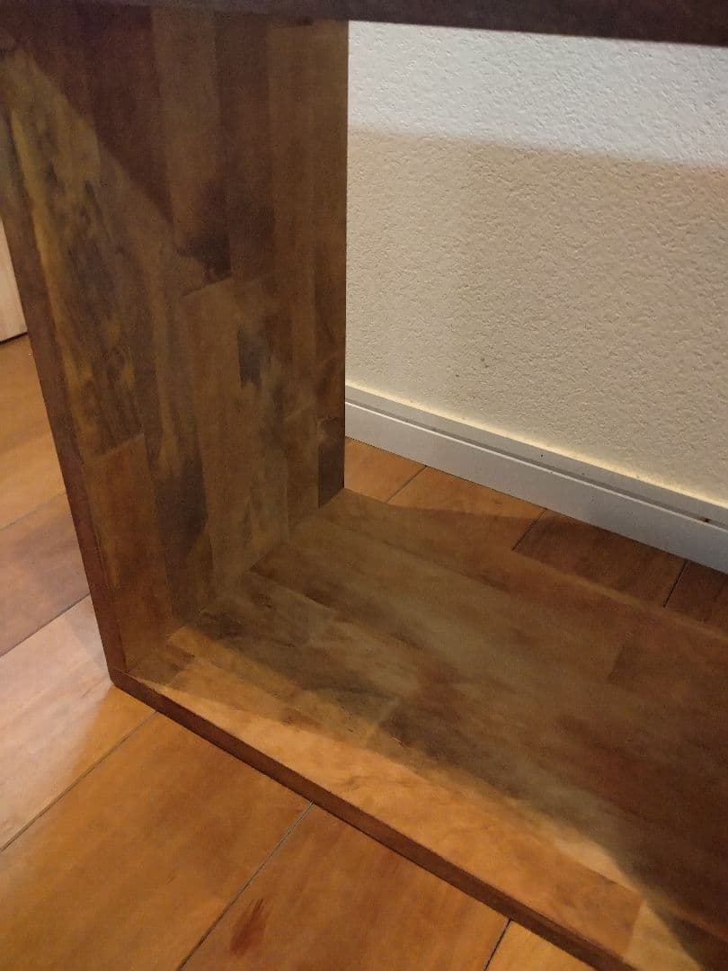 木製　ハンドメイド　オーダー　目の字　棚　ベンチ　ワトコオイル　机　テレビ台