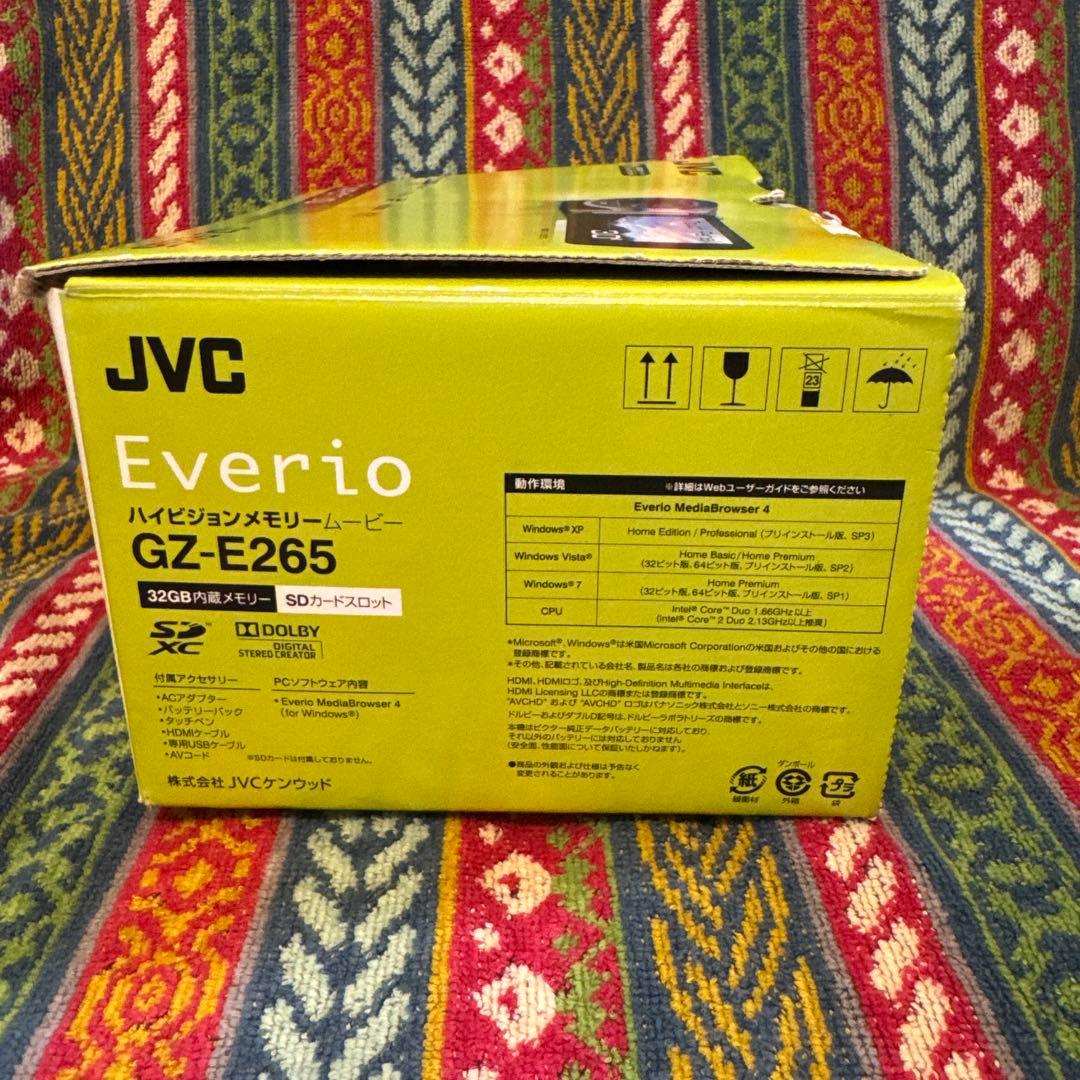 JVC Everio FULL HD ビデオカメラ 本体