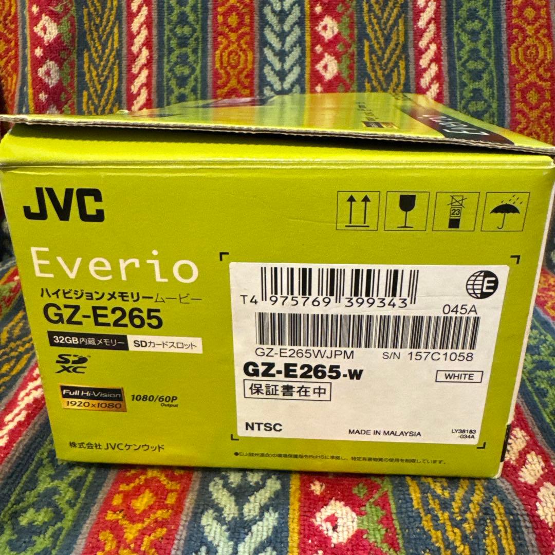 JVC Everio FULL HD ビデオカメラ 本体