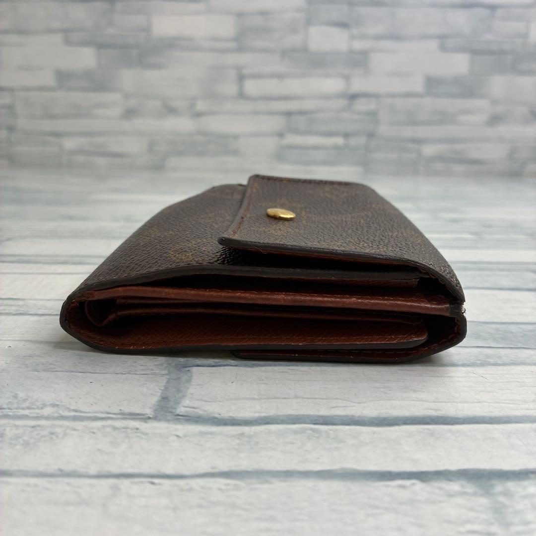 45 LOUIS VUITTON ルイヴィトン 二つ折り財布　Wホック　wj4