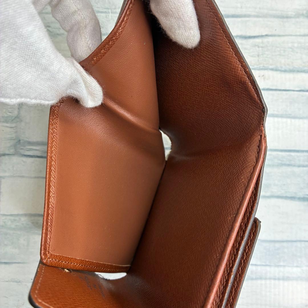 45 LOUIS VUITTON ルイヴィトン 二つ折り財布　Wホック　wj4