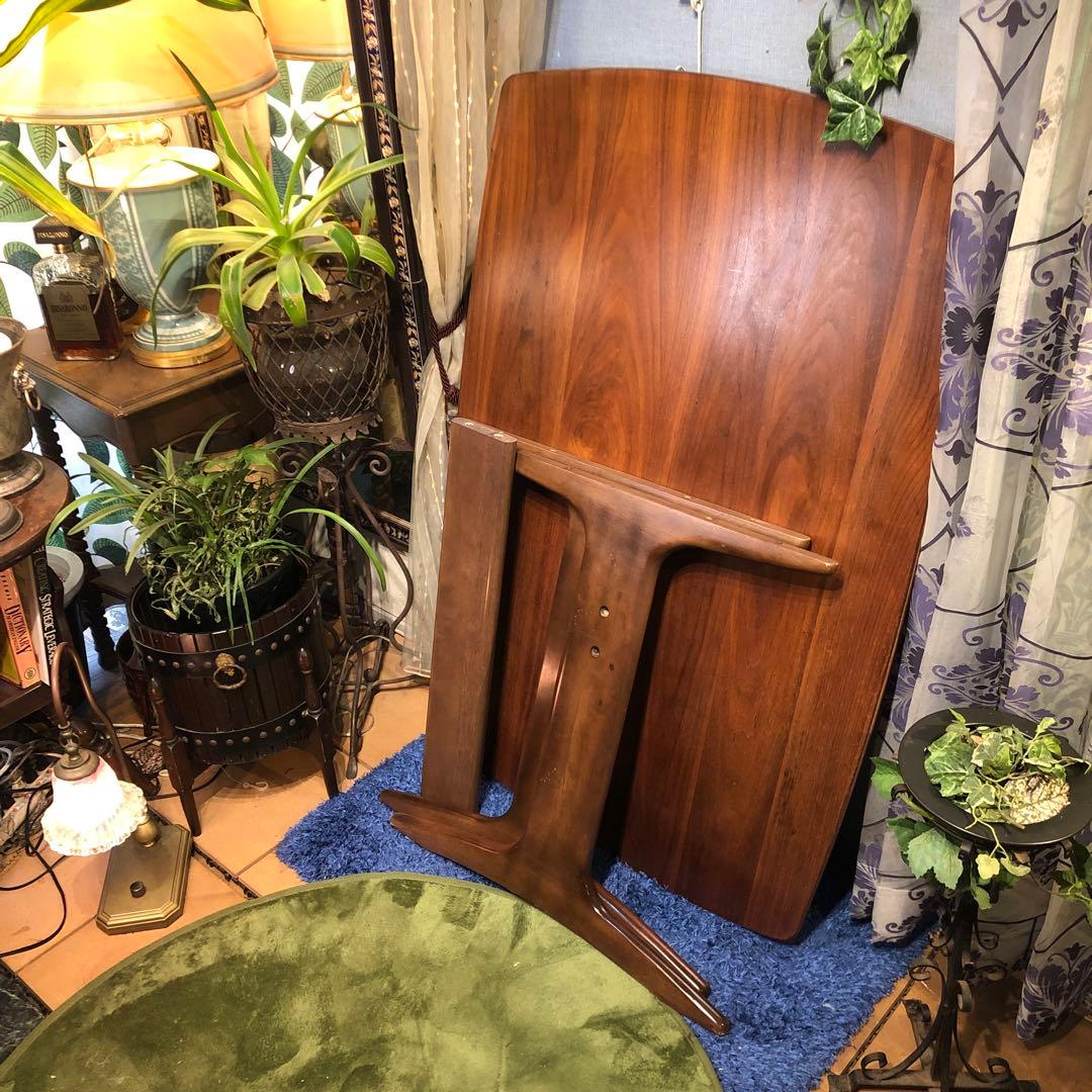 Sale ヴィンテージ ウォールナット　ブリッジ　ダイニングテーブル