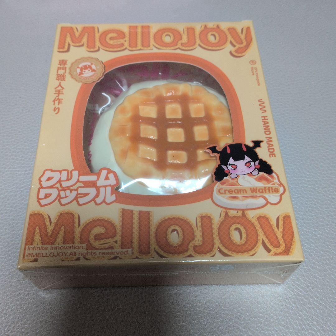 Mellojoy スクイーズ 未開封 クリームワッフル さんかく まる